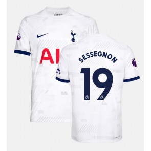 Lacne Muži Futbalové dres Tottenham Hotspur Ryan Sessegnon #19 2023-24 Krátky Rukáv - Domáci